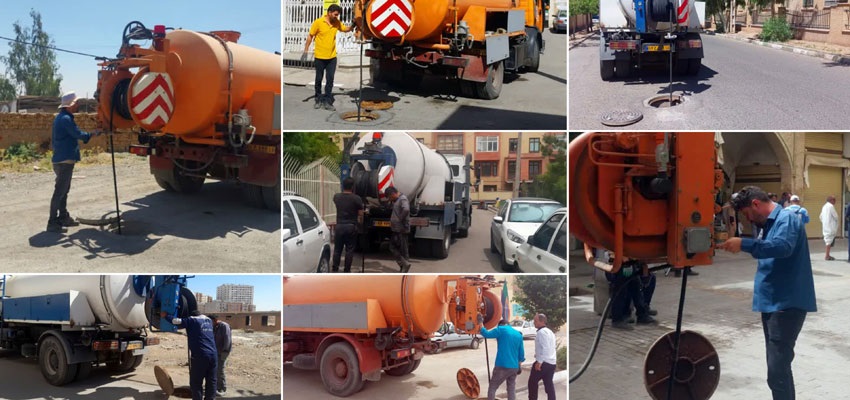 ویدئومتری و شست‌وشوی بیش از 750 كیلومتر شبكه فاضلاب در قم